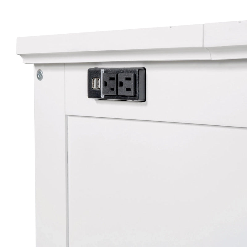 Multifunctional folding wall cabinet