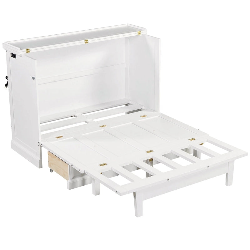 Multifunctional folding wall cabinet