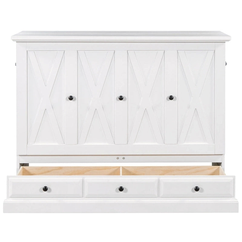 Multifunctional folding wall cabinet