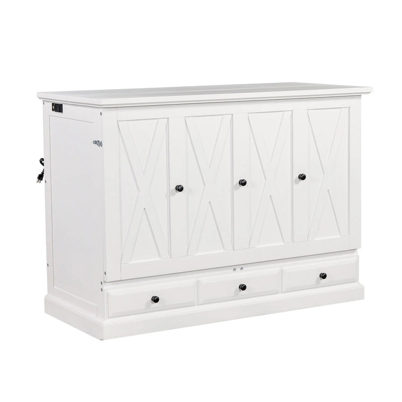 Multifunctional folding wall cabinet