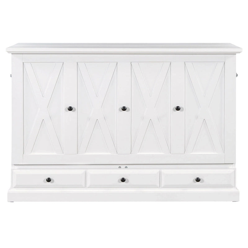 Multifunctional folding wall cabinet