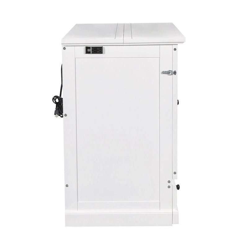 Multifunctional folding wall cabinet