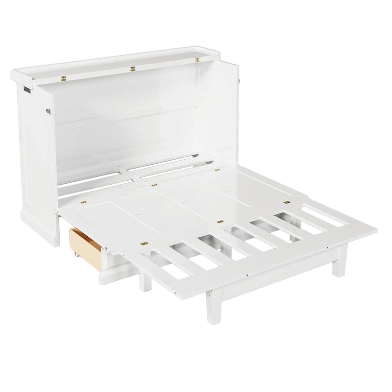 Multifunctional folding wall cabinet