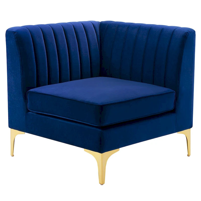 Tufted Performance Velvet Loveseat
