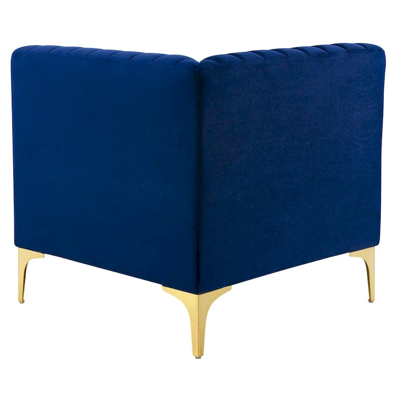 Tufted Performance Velvet Loveseat