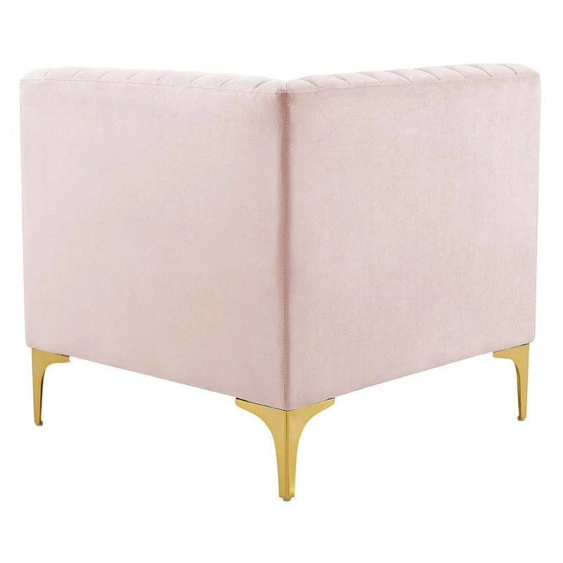 Tufted Performance Velvet Loveseat