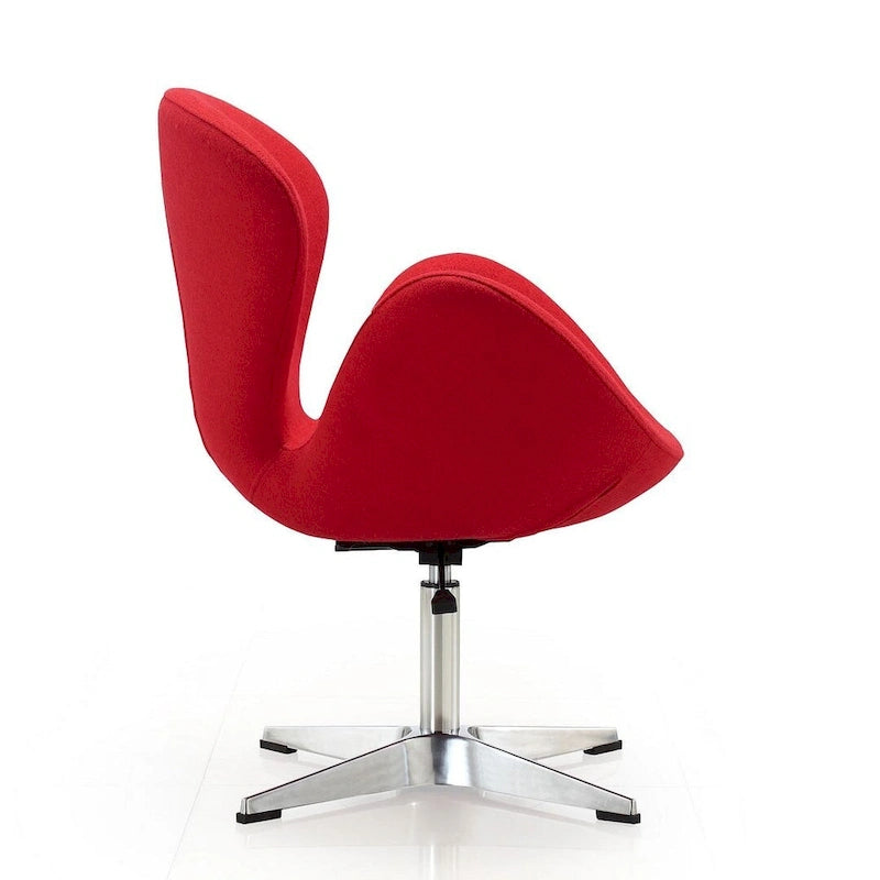 Comfort Chrome Adjustable Swivel Chair (Set of 2)