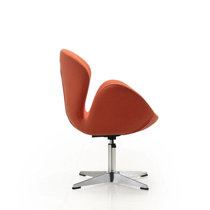 Comfort Chrome Adjustable Swivel Chair (Set of 2)