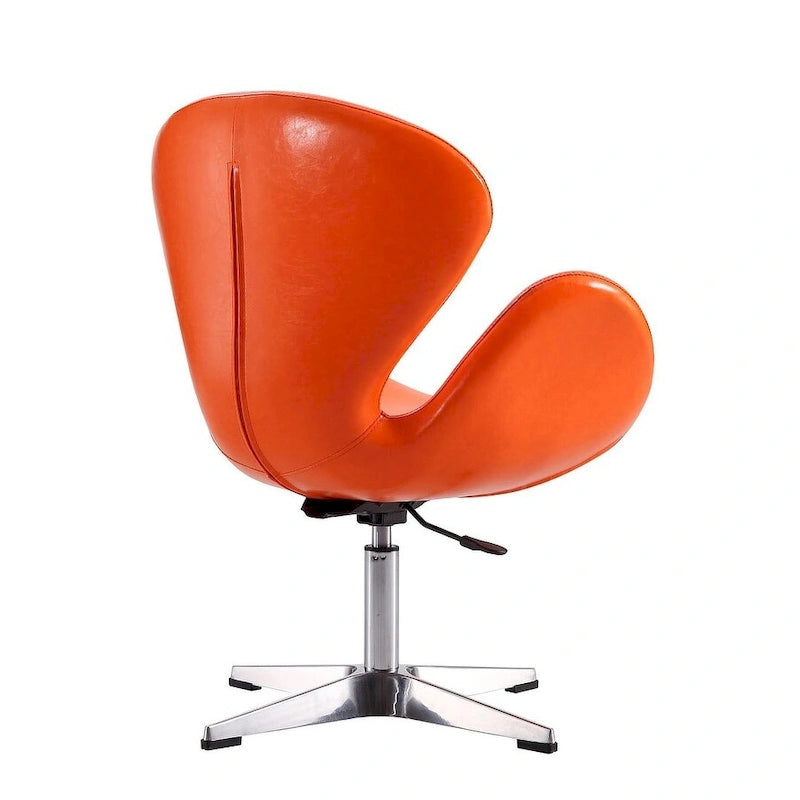 Comfort Chrome Adjustable Swivel Chair (Set of 2)