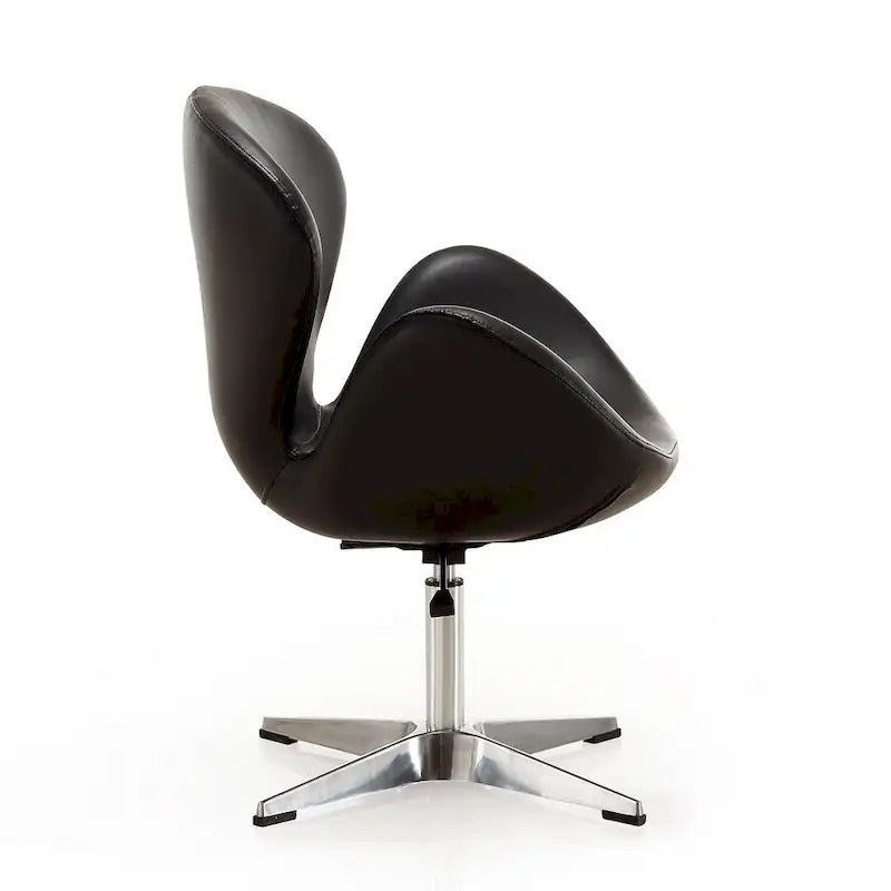 Comfort Chrome Adjustable Swivel Chair (Set of 2)