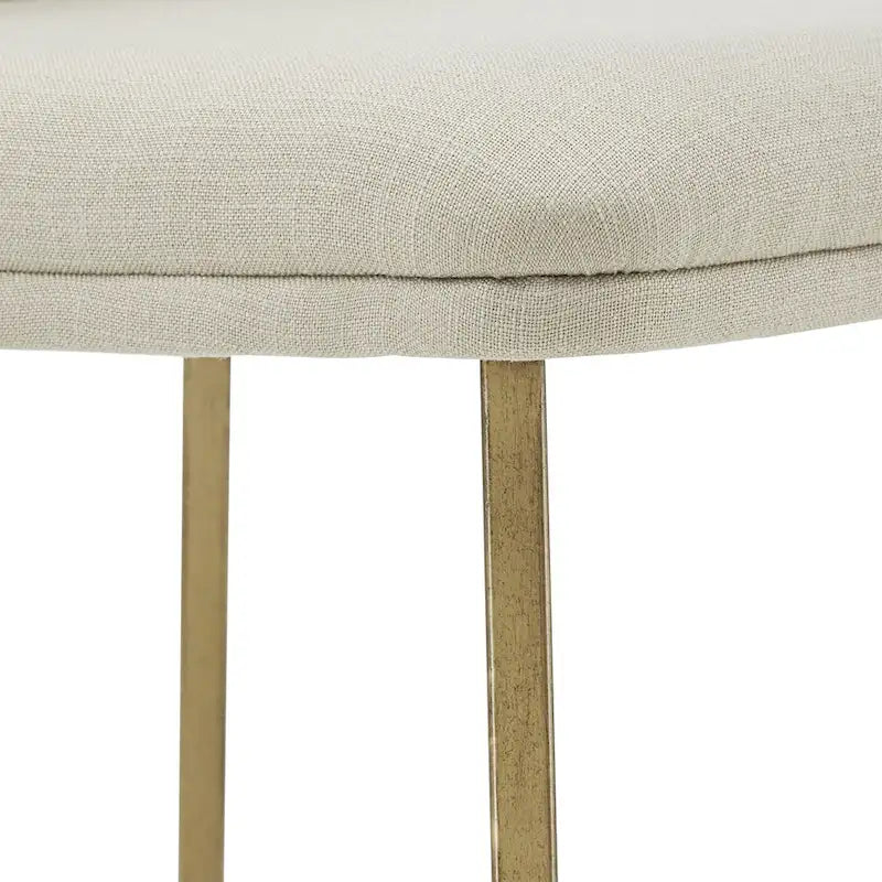 Modern Gold Metal Dining Chairs