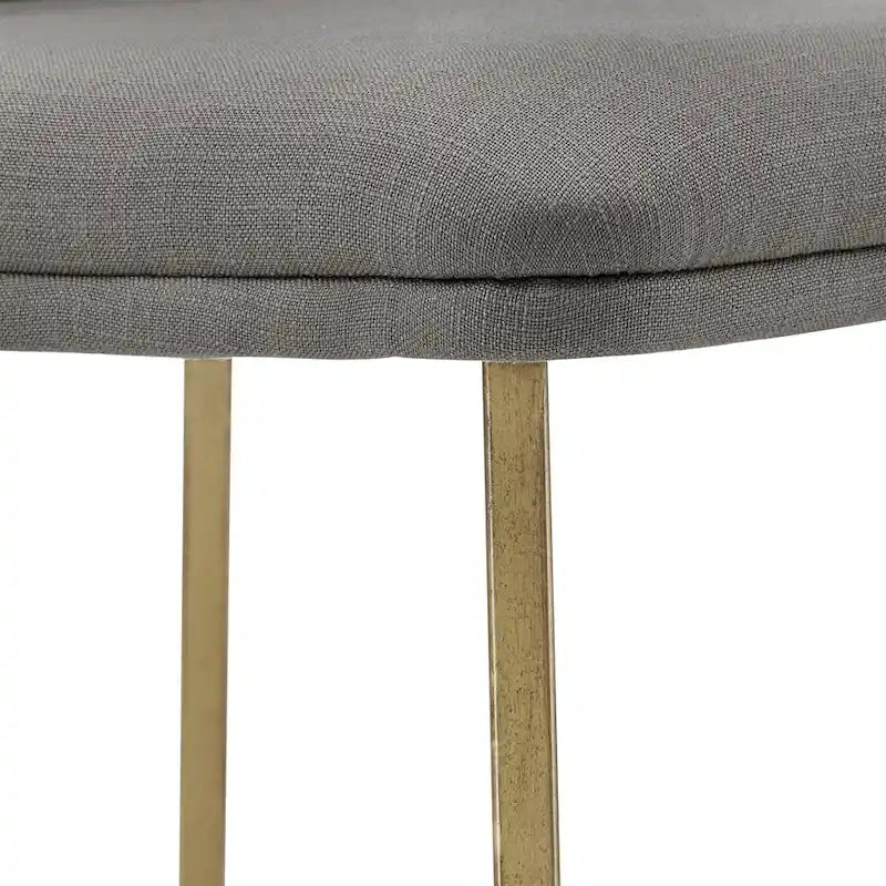 Modern Gold Metal Dining Chairs