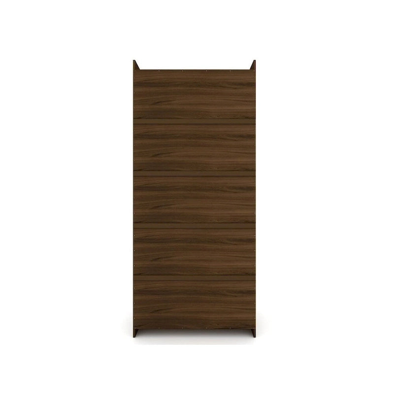 Open 3 Sectional Modem Wardrobe Closet with 6 Drawers