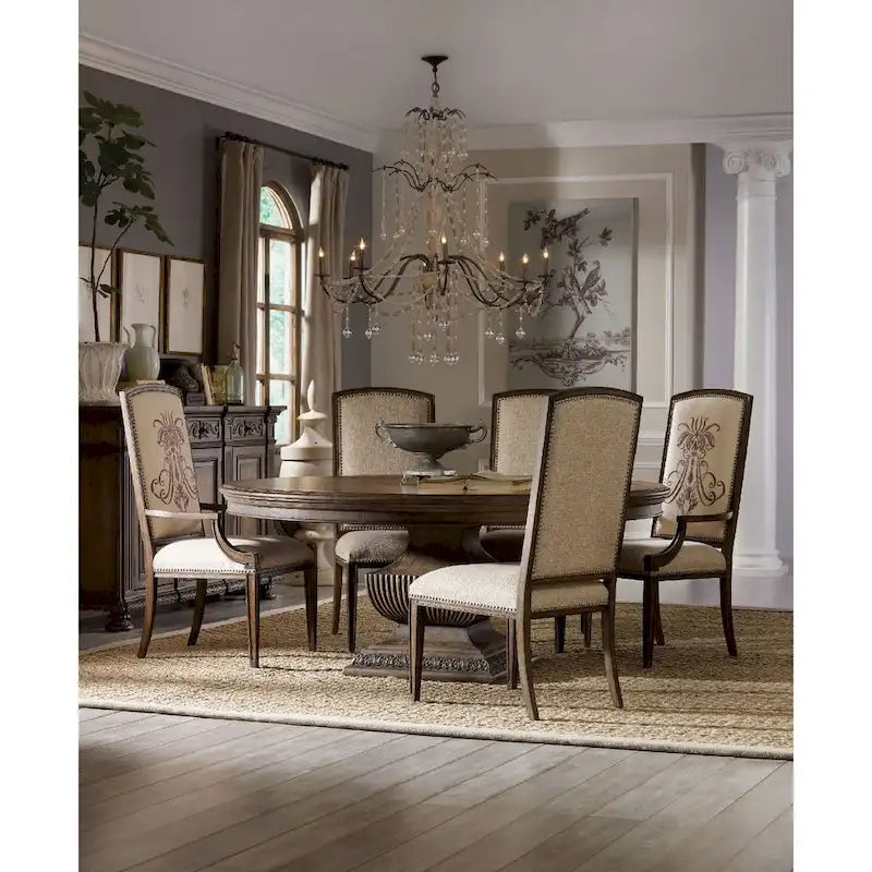 72 Round Dining Table - 72x30x72