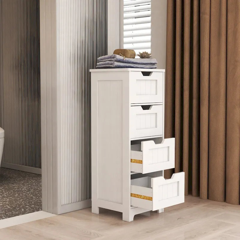 4-drawer storage cabinet