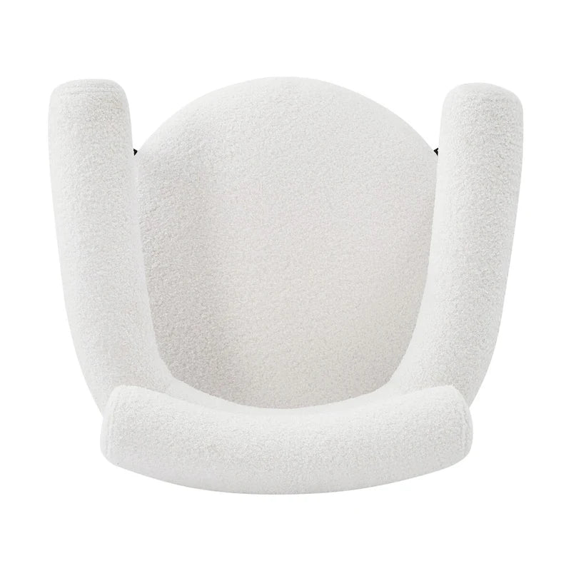 Upholstered-arm dining chair