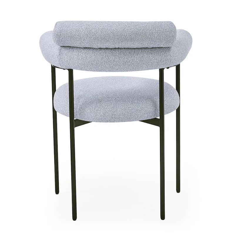Upholstered-arm dining chair