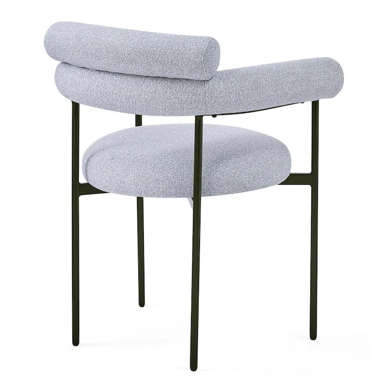 Upholstered-arm dining chair