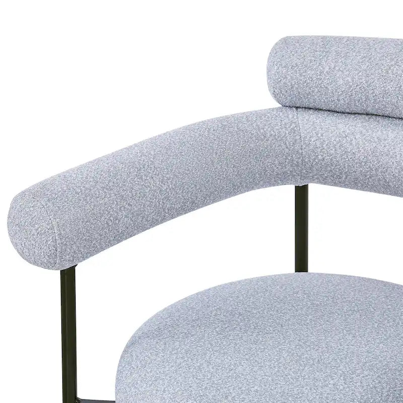 Upholstered-arm dining chair